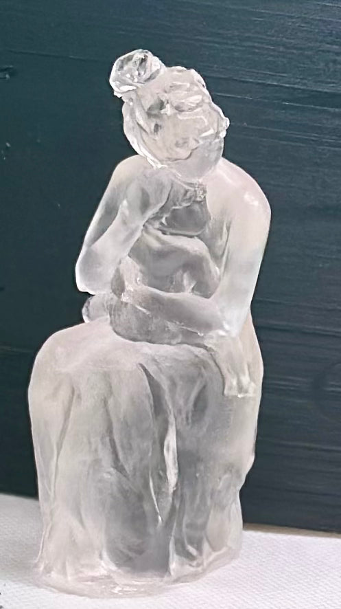 Mom and child on lap